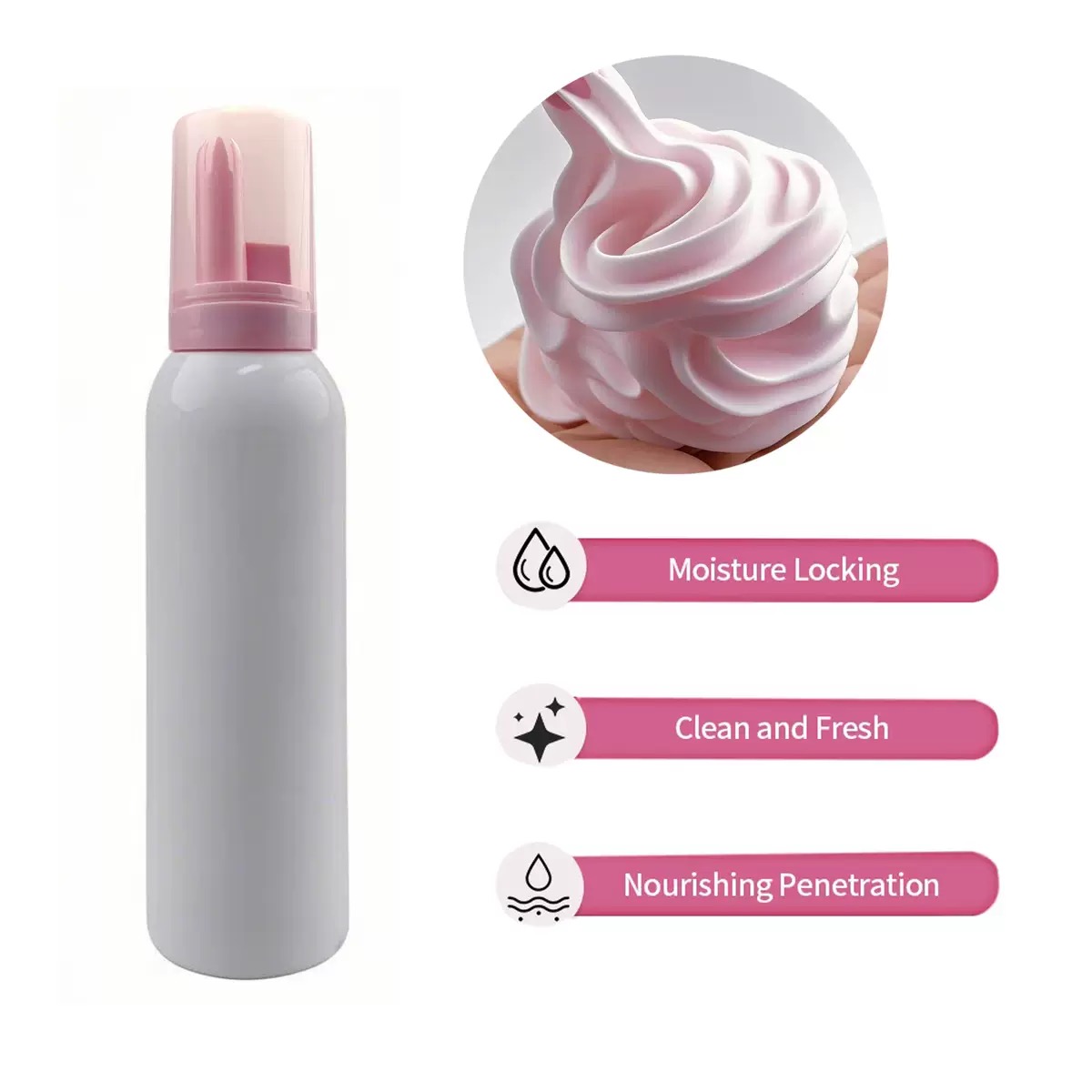 Eyelash Extension Cleaning - Champú de pestañas batido personalizado, crema