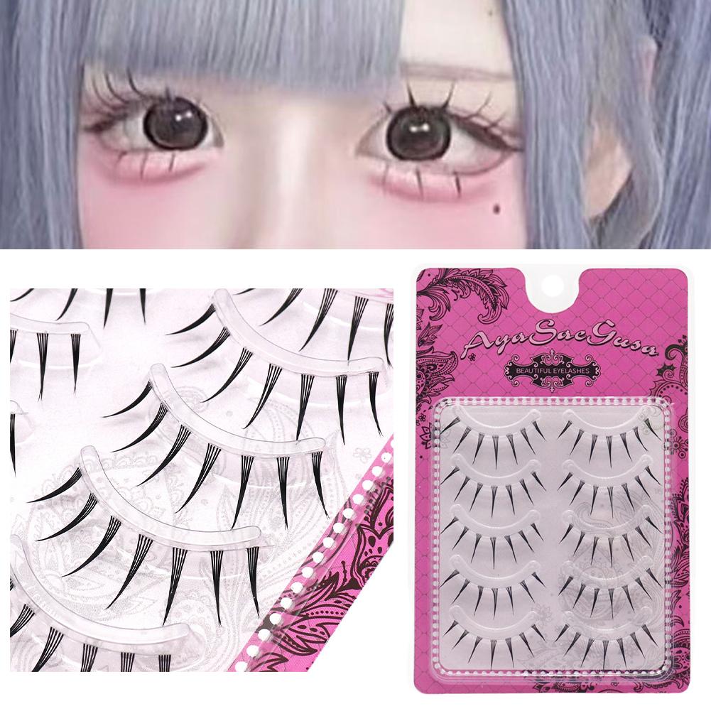 Eyelash Extension Japanese Style - 5 pares de pestañas de estilo