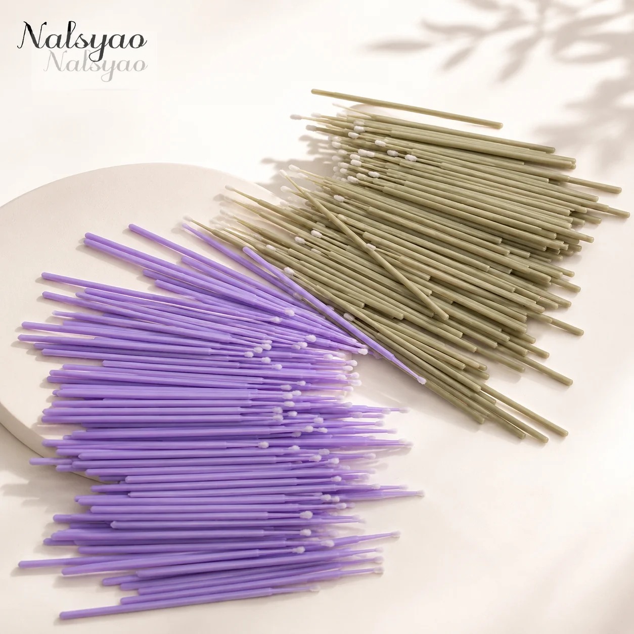 Eyelash Extension Remover - 500 Hisopos de Limpieza para Extensiones