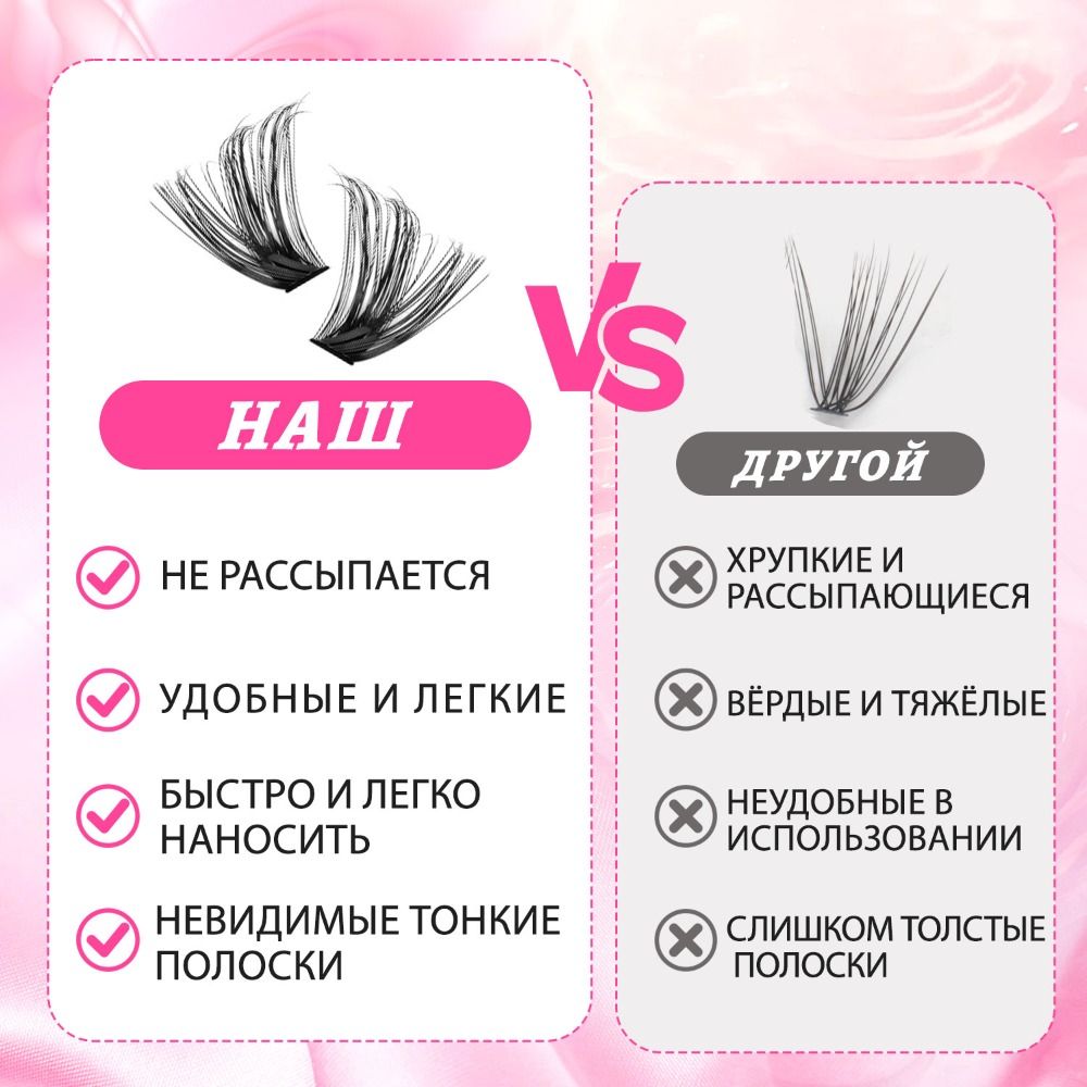 Eyelash Extension Kits - Pestañas Postizas de Aspecto Natural, Estilo