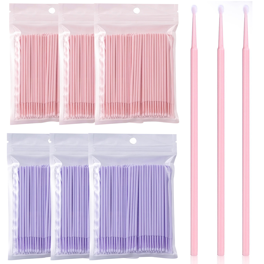 Eyelash Extension Remover - Lash 100PCS Cepillos Desechables para Limpieza