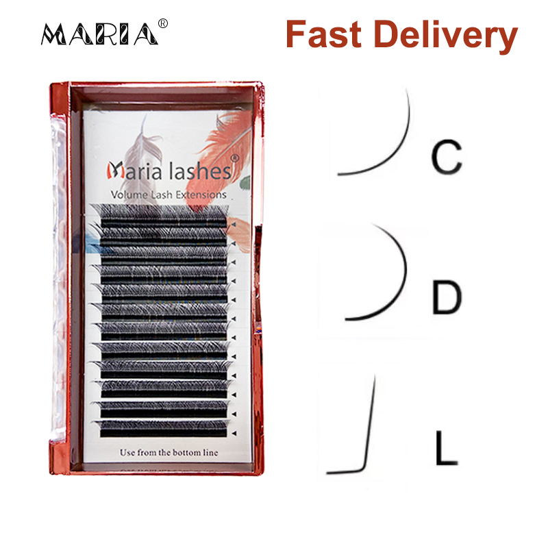 Eyelash Extension Y Shape - MARIA YY grupos de pestañas en