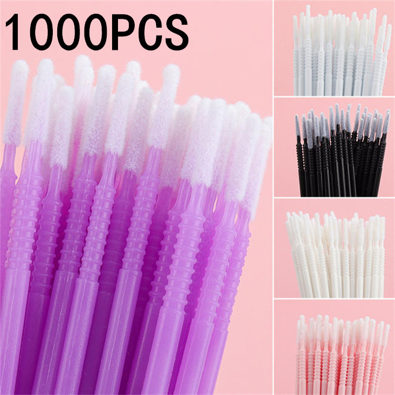 Eyelash Extension Remover - 100/200/1000 Unidades de Hisopos Desechables para