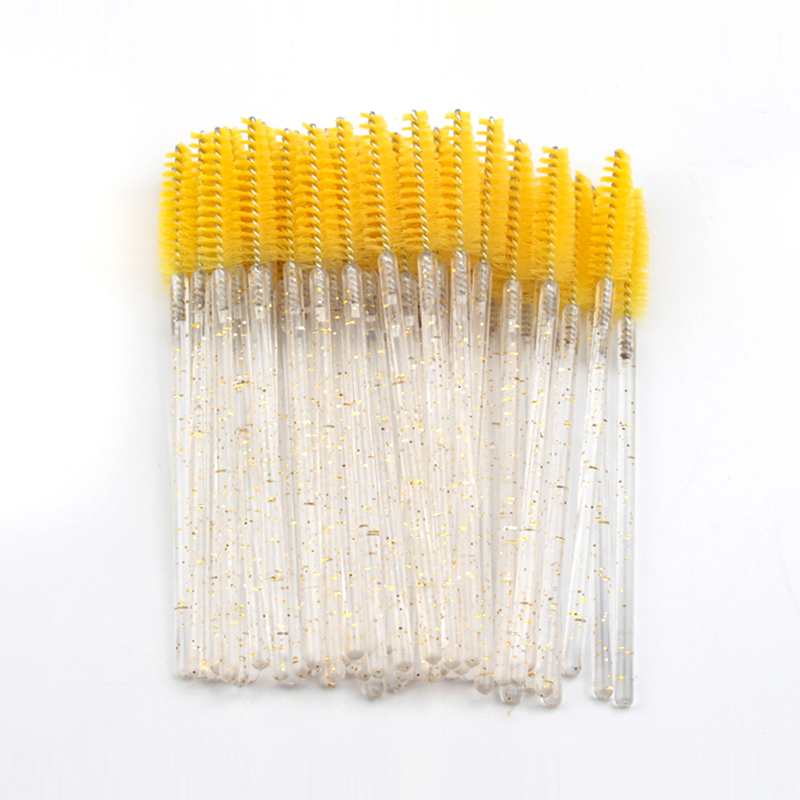 Eyelash Extension Remover - 50/100 Unidades de Cepillos para Pestañas,