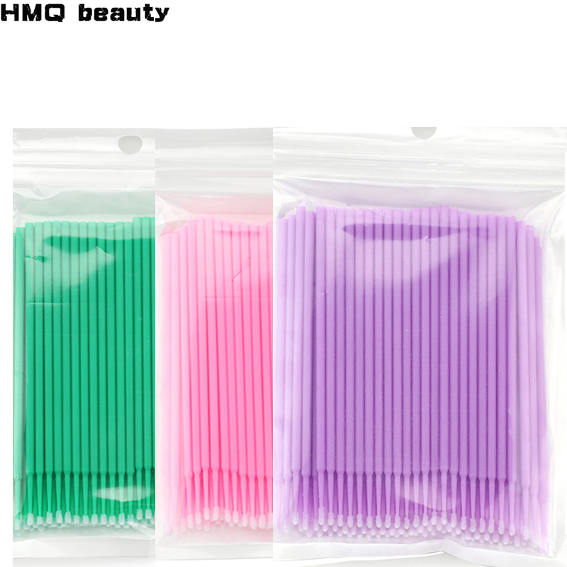 Eyelash Extension Cleaning - Aplicadores de pestañas postizas individuales, microcepillo
