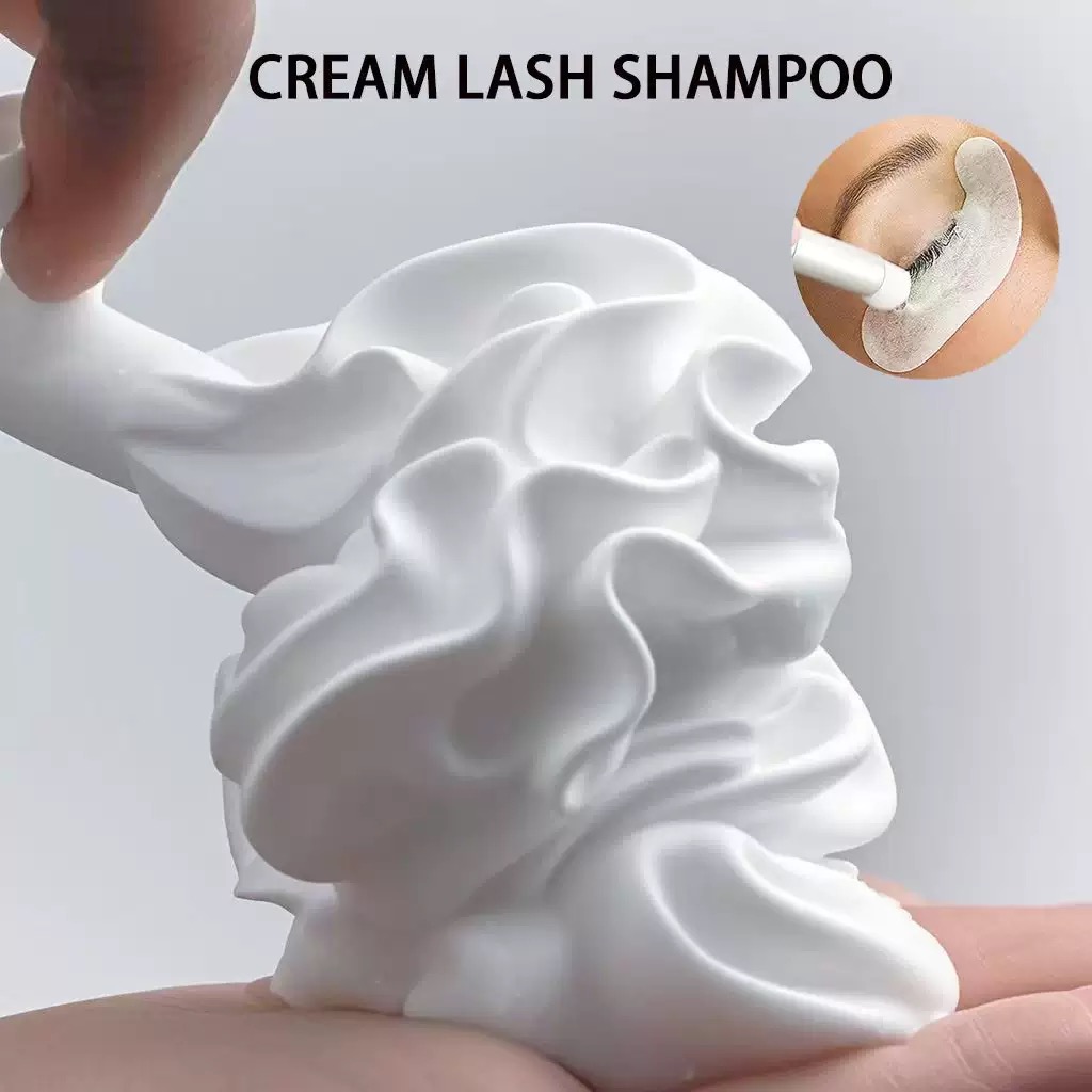 Champú de pestañas batido pers - Eyelash Extension Cleaning reseña y precio
