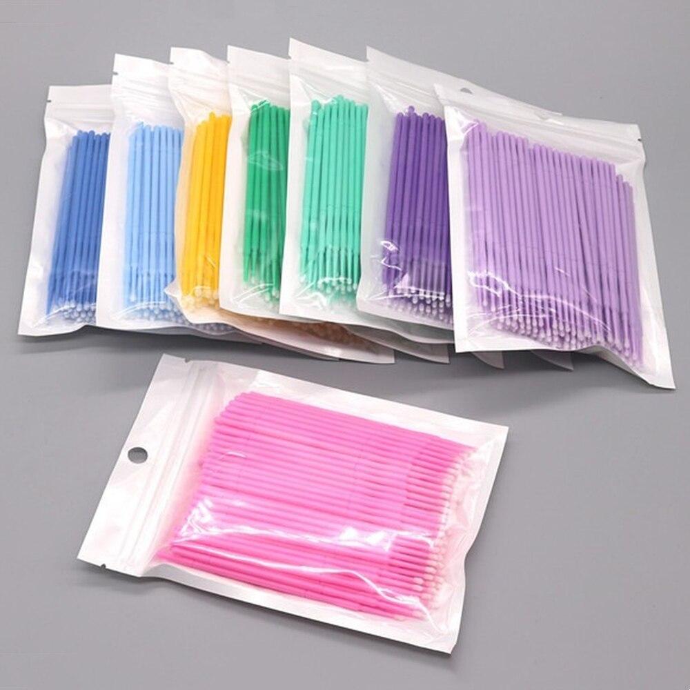 100 unidades/lote de microcepi - Eyelash Extension Cleaning reseña y precio