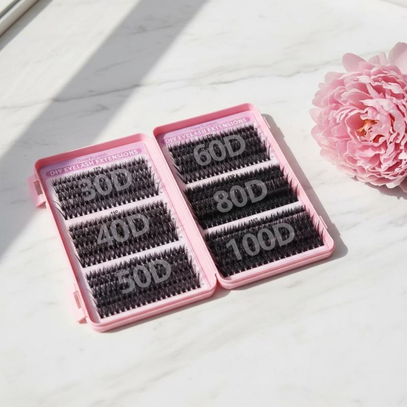 Pestañas en Grupo 30D 100D, Cu - Eyelash Extension Kits reseña y precio