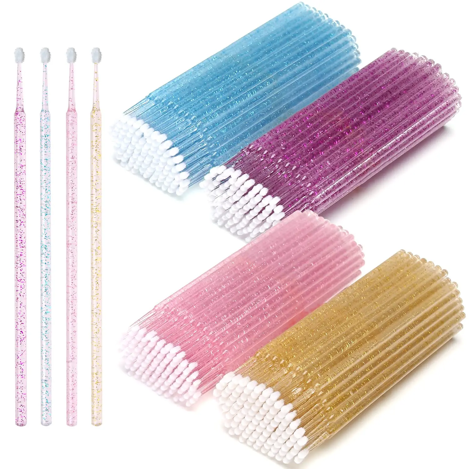 100 unids/lote cepillos de pes - Eyelash Extension Remover reseña y precio