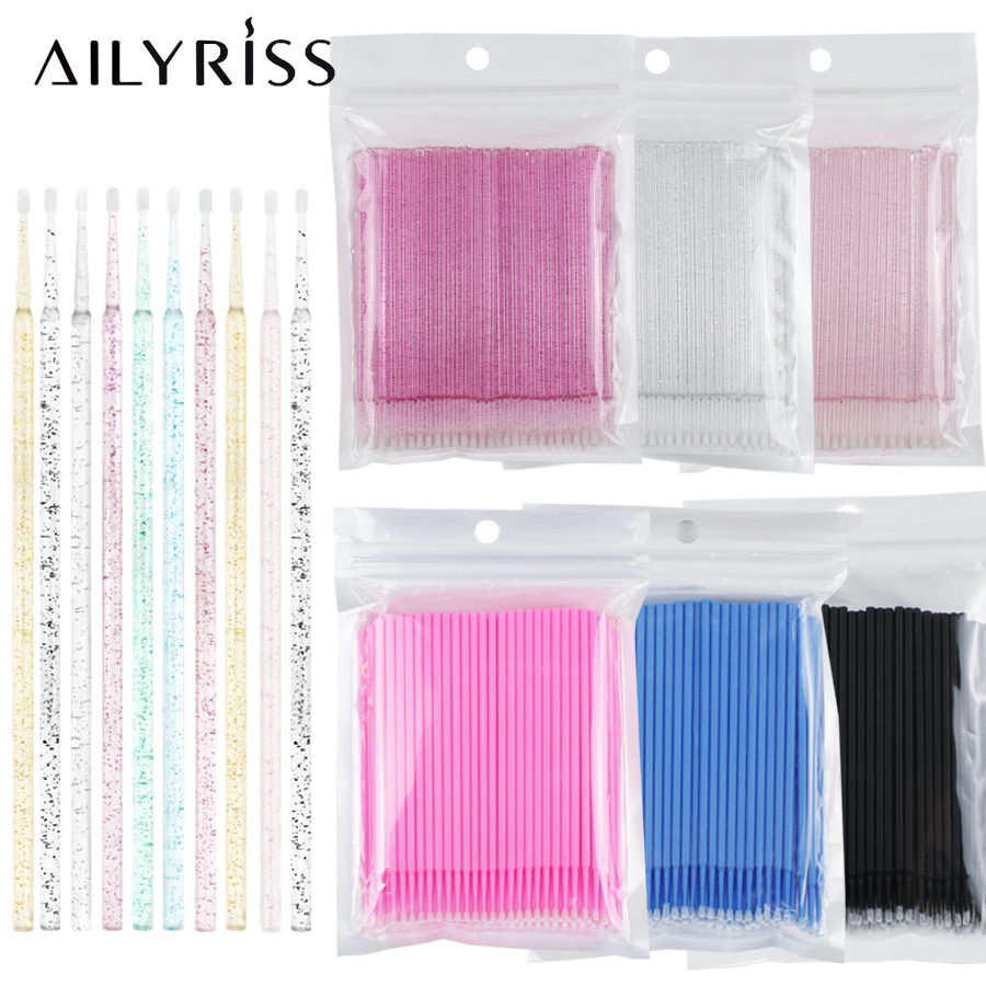 500 unids/lote aplicador desec - Eyelash Extension Cleaning reseña y precio