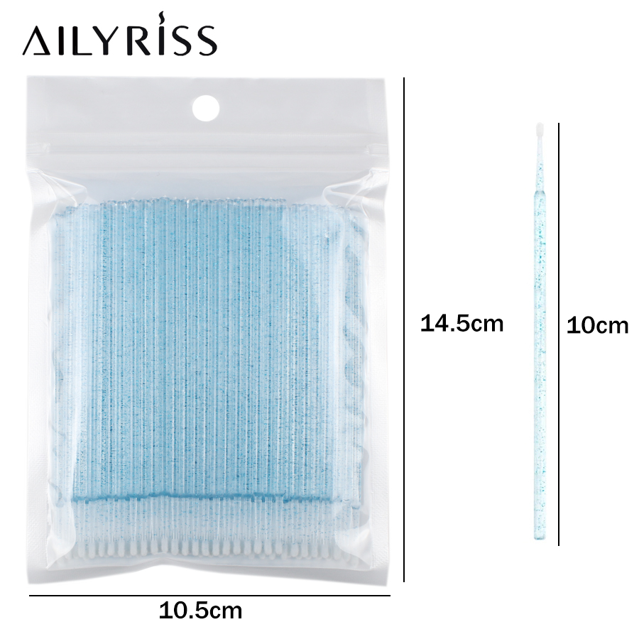 500 unids/lote aplicador desec - Eyelash Extension Cleaning reseña y precio