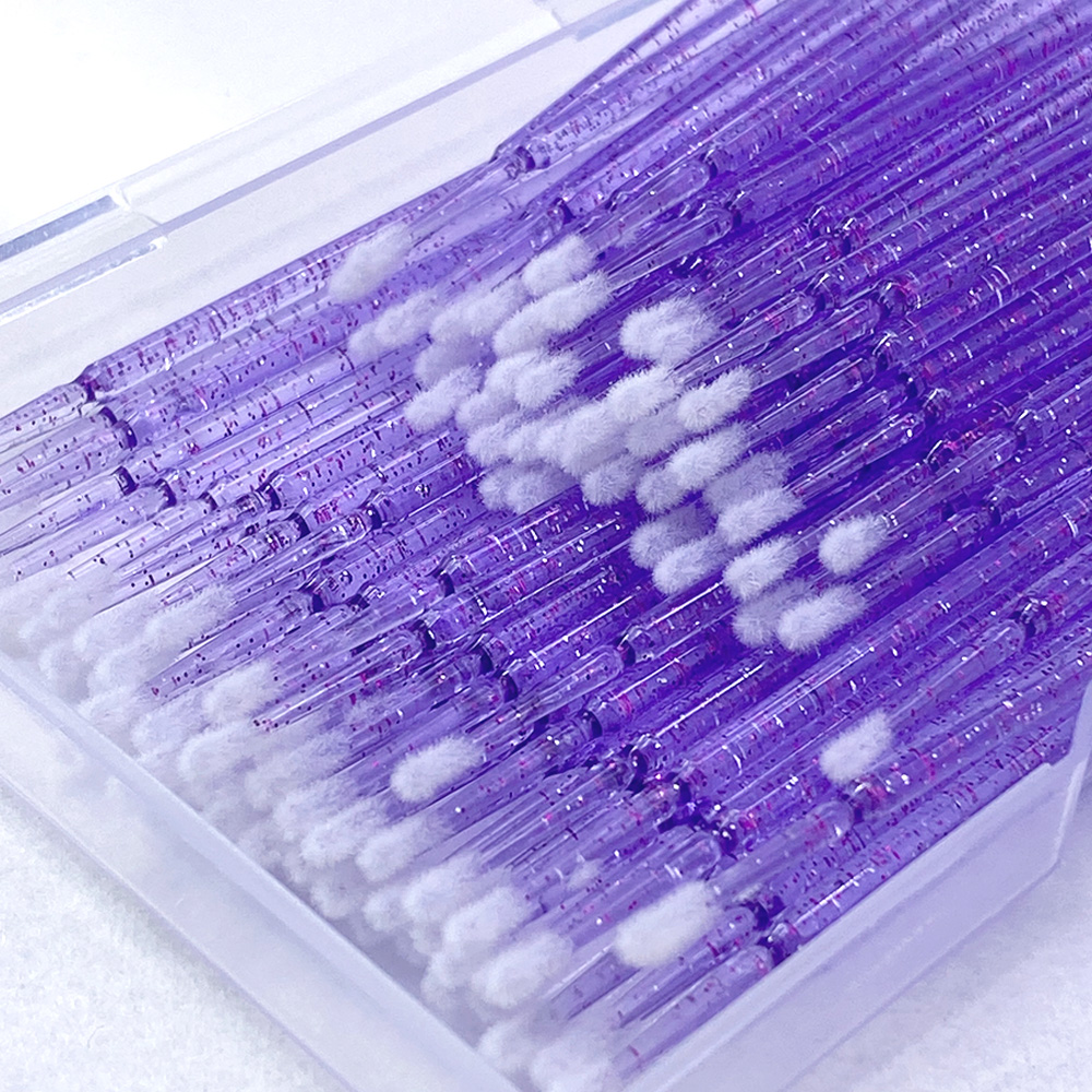 Paquete de 100 Microaplicadore - Eyelash Extension Cleaning reseña y precio