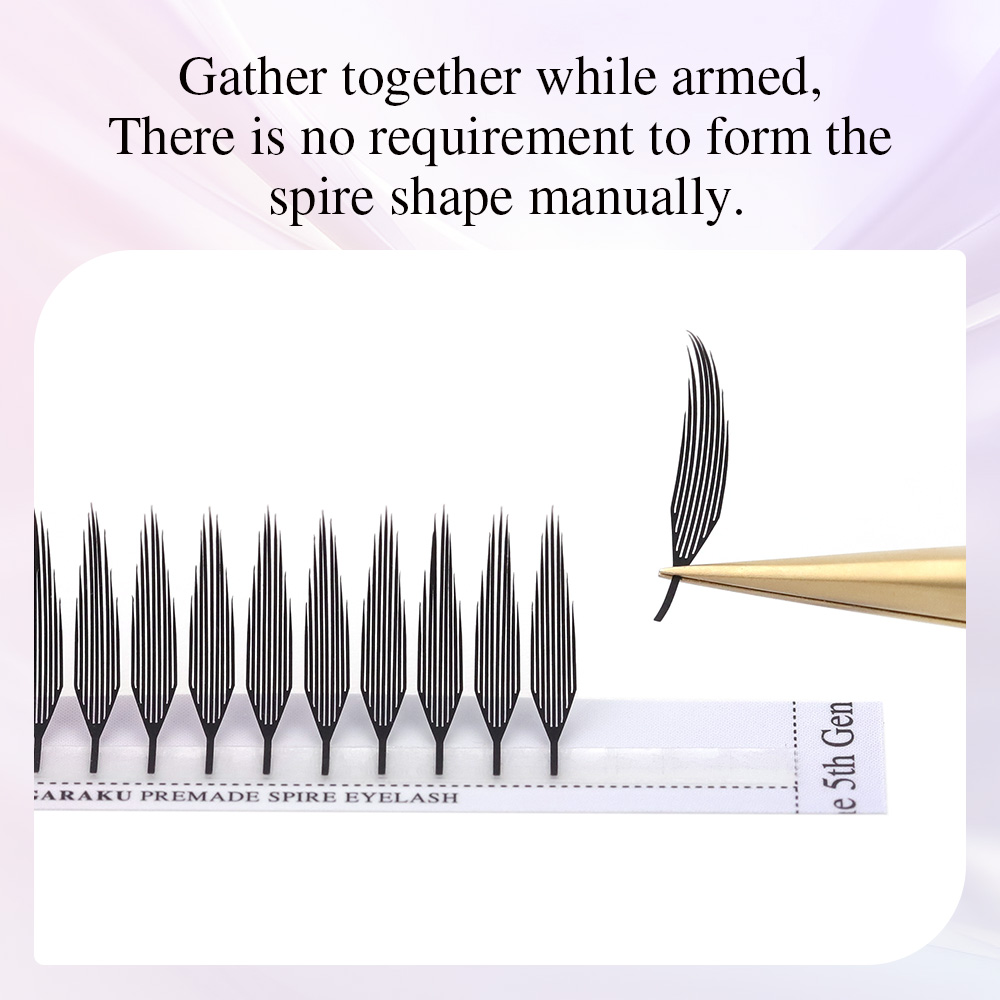 NAGARAKU Prefabricado Spire Pe - Funny Eyelash Extension reseña y precio