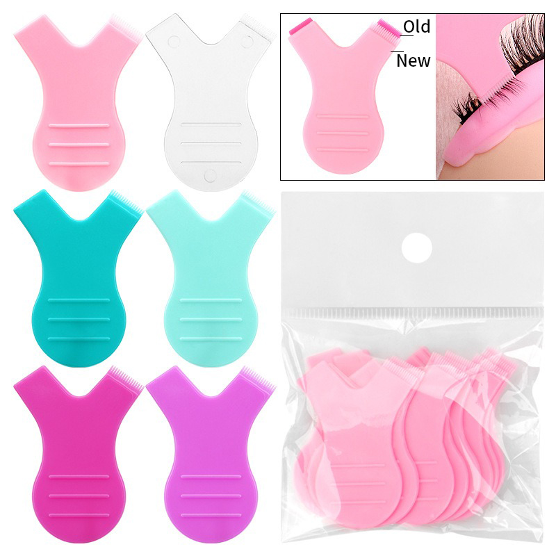 10 Uds. Cepillos de maquillaje - Eyelash Extension Y Shape reseña y precio
