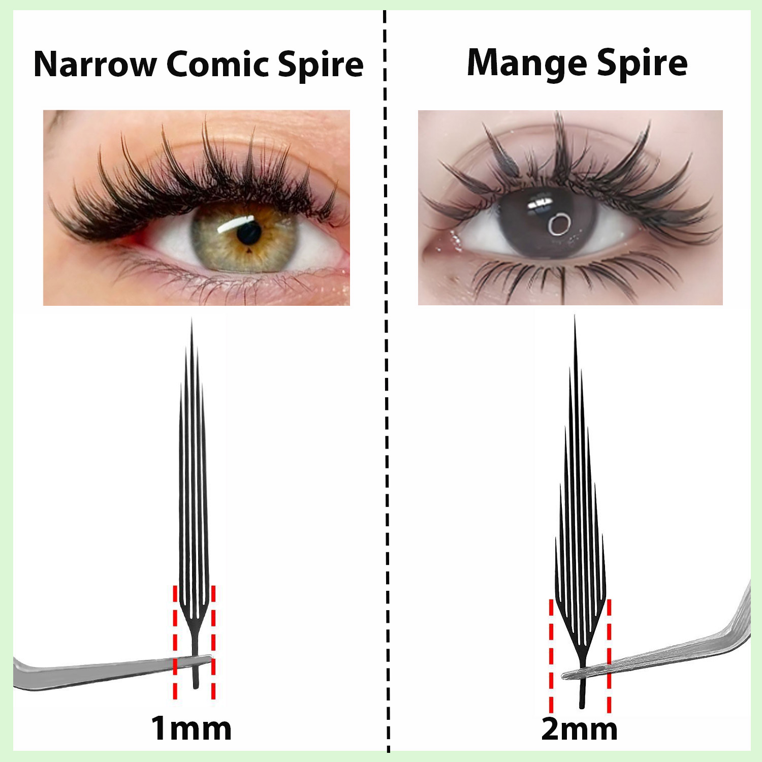 MIOFIA Nuevas Pestañas Postiza - Funny Eyelash Extension reseña y precio