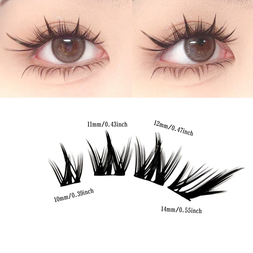80 pares de pestañas postizas  - Eyelash Extension Japanese Style reseña y precio