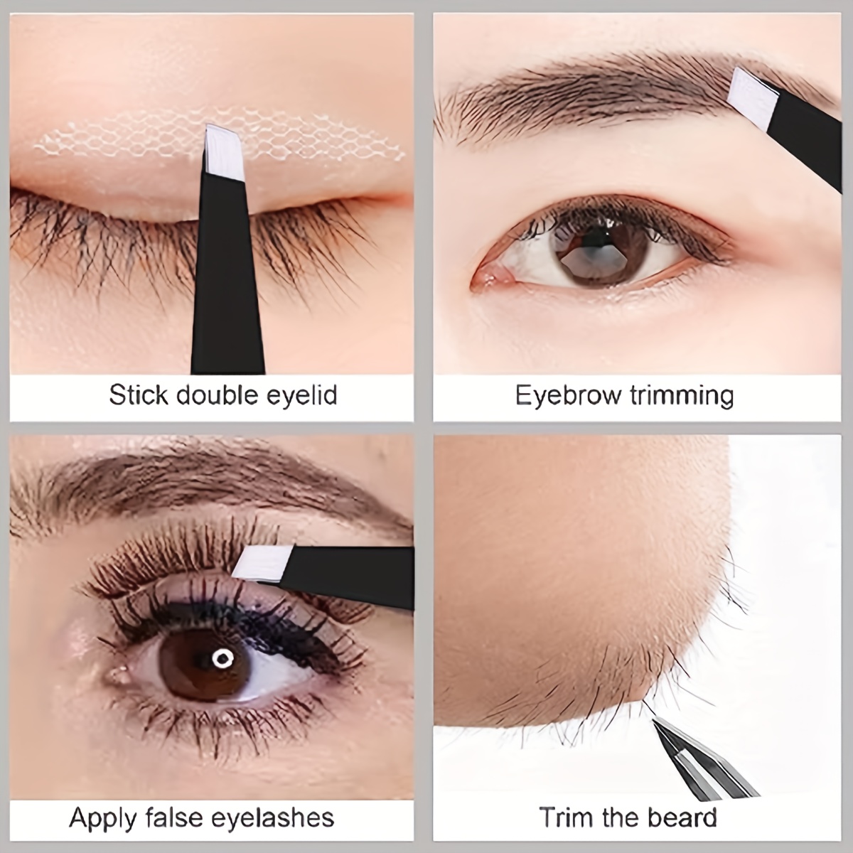 Juego de pinzas de precisión d - Eyelash Extension Remover reseña y precio