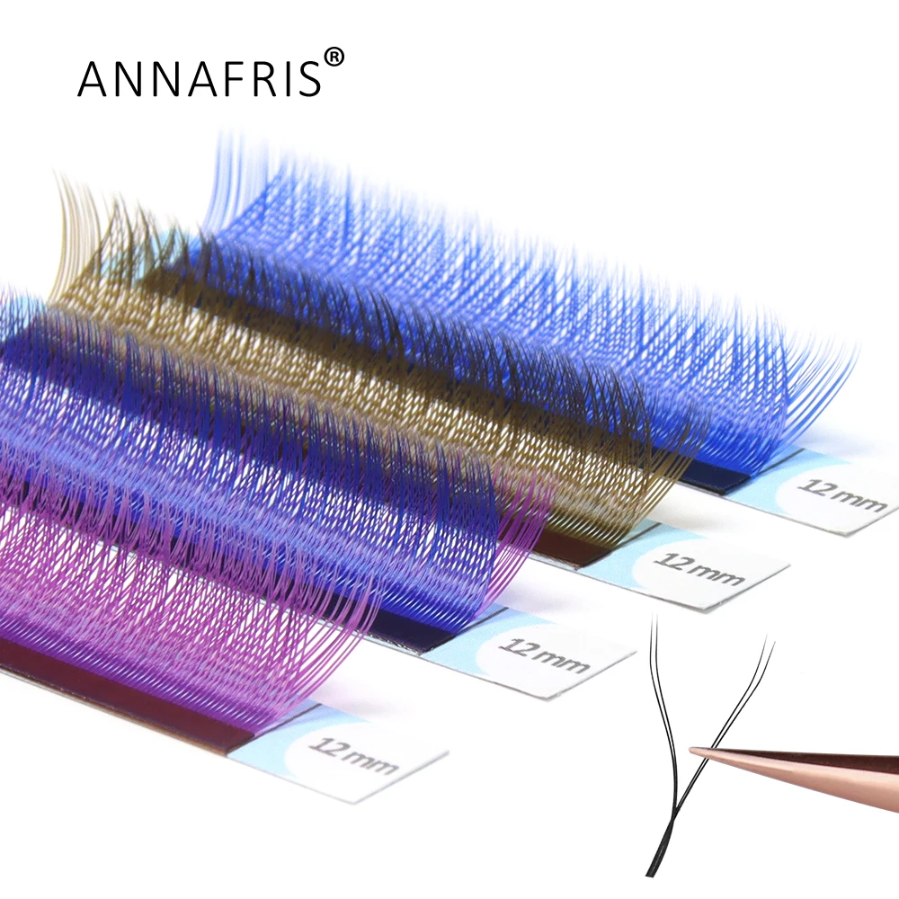 ANNAFRIS C/D Curl YY Lashes Co - Eyelash Extension Y Shape reseña y precio