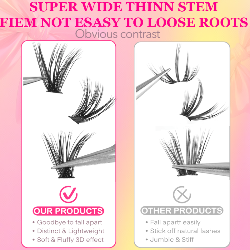 120/240/392/600 Piezas de Pest - Funny Eyelash Extension reseña y precio
