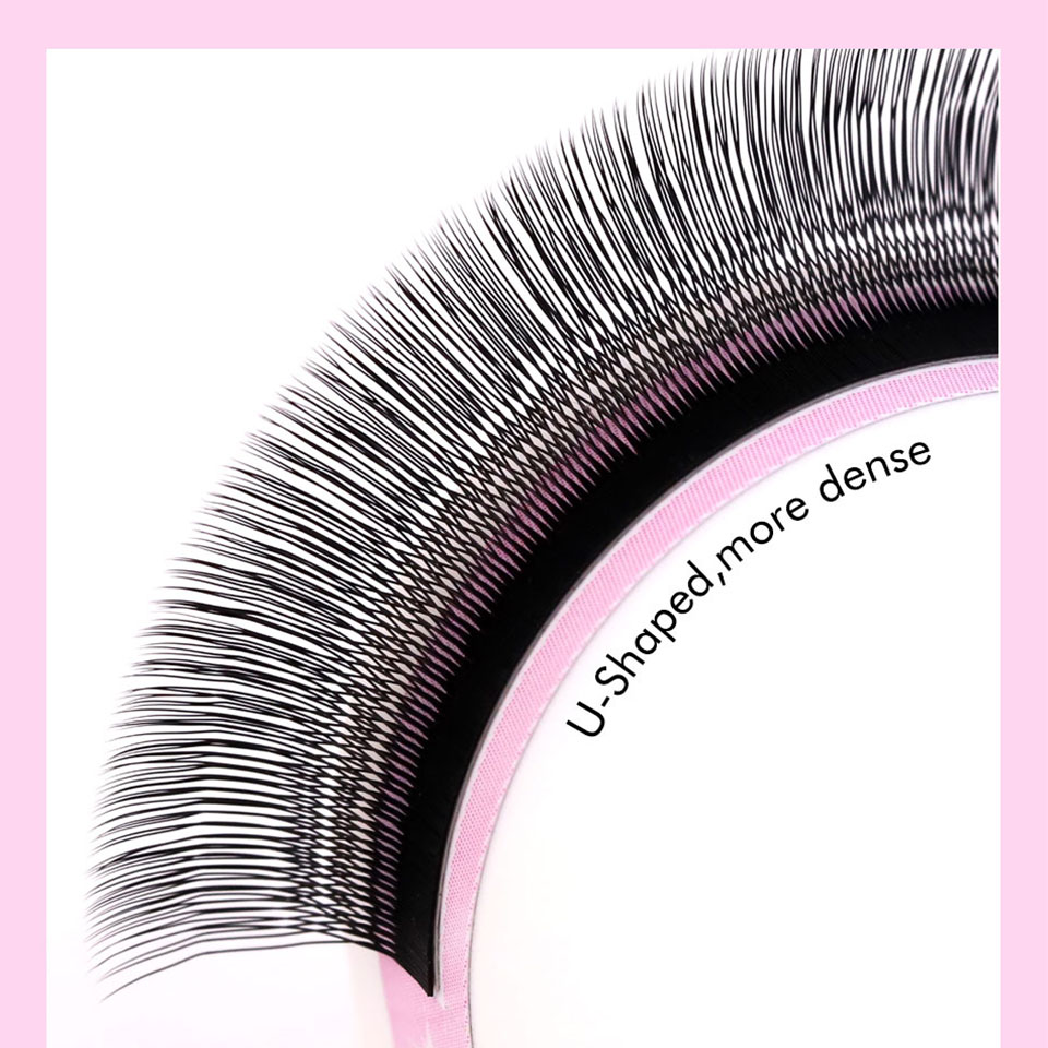 Extensiones de pestañas AGUUD  - Eyelash Extension Y Shape reseña y precio