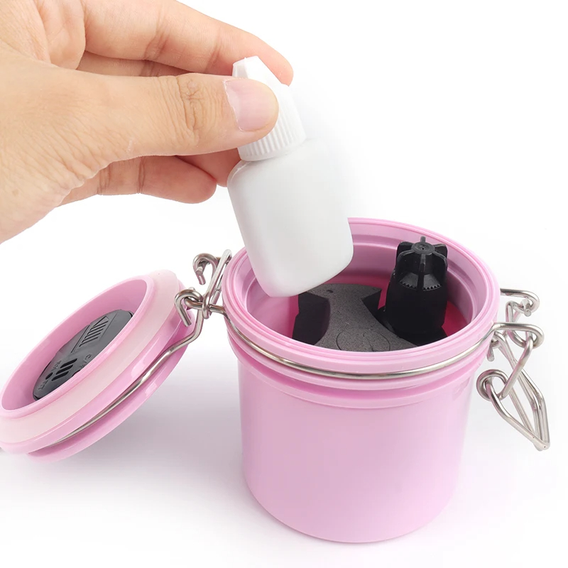 Contenedor de Almacenamiento d - Eyelash Extension Cleaning reseña y precio