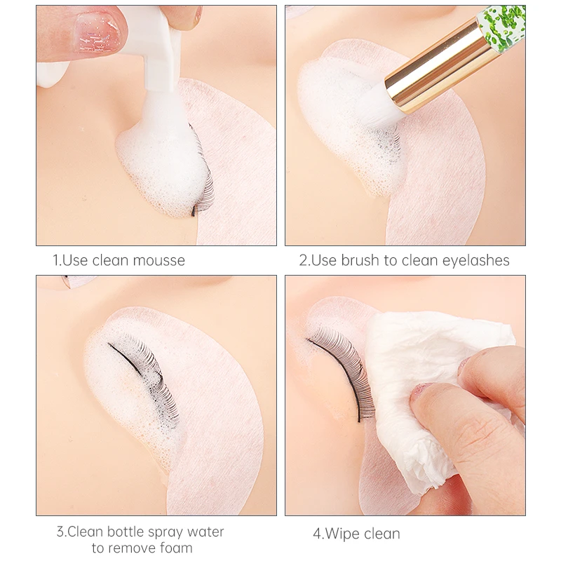 Cepillo para Limpiar Pestañas, - Eyelash Extension Cleaning reseña y precio