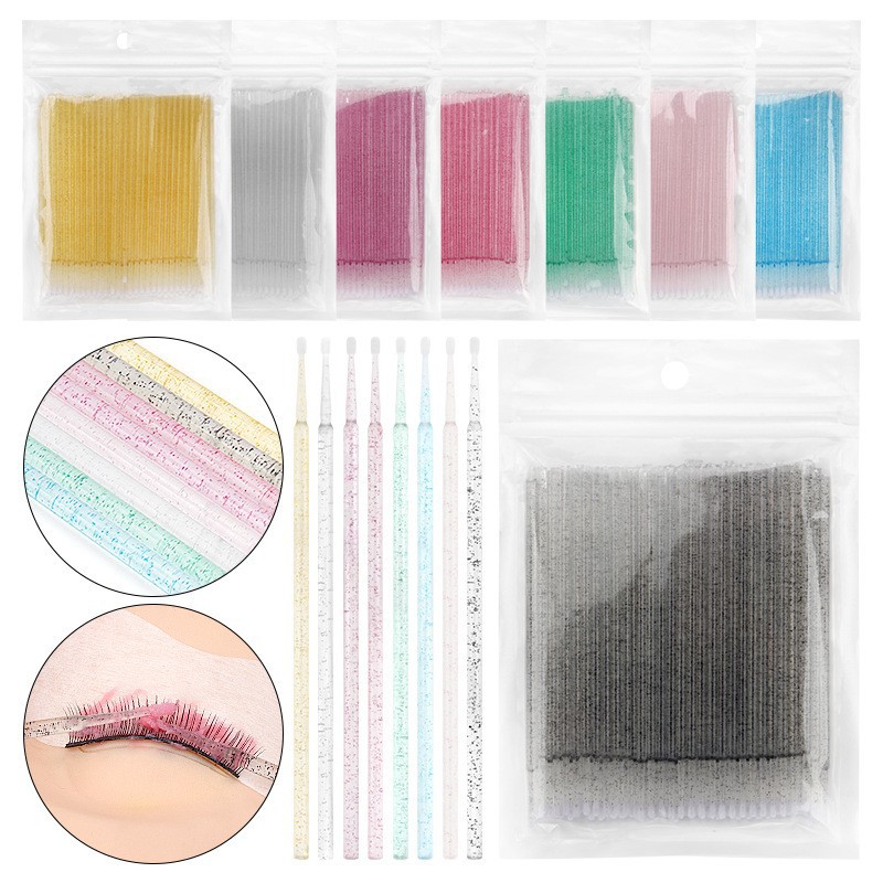 100 Uds. Hisopos de limpieza p - Funny Eyelash Extension reseña y precio