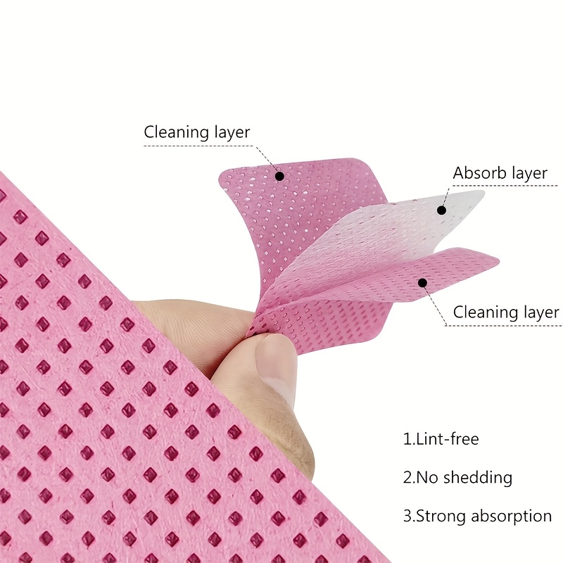 50/100/200 Toallitas para Uñas - Eyelash Extension Remover reseña y precio
