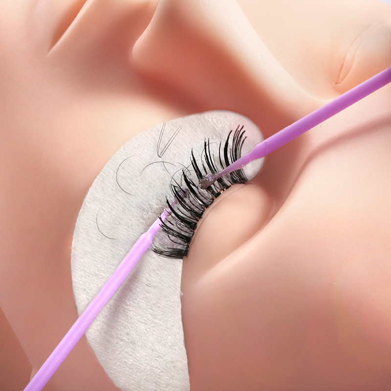 Aplicadores de pestañas postiz - Eyelash Extension Cleaning reseña y precio